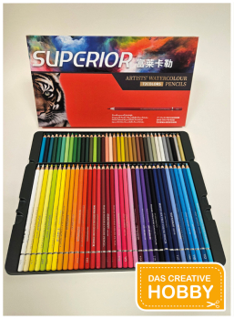 Watercolor pencil - 72 colors (Superior)